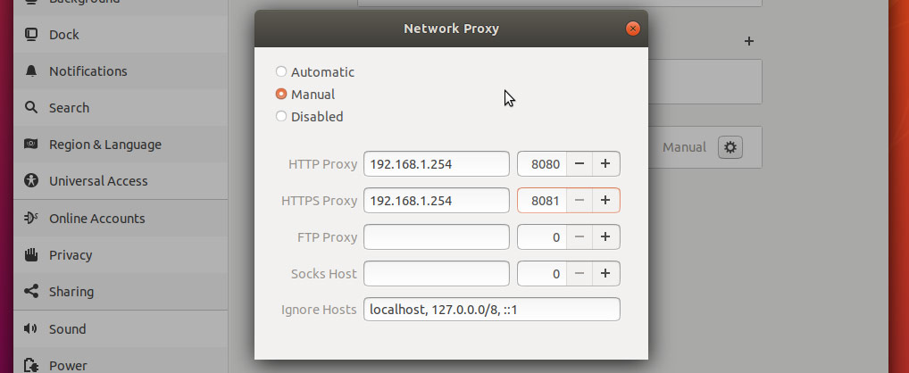 How To Configure Proxy Settings On Ubuntu 18 04 Serverlab